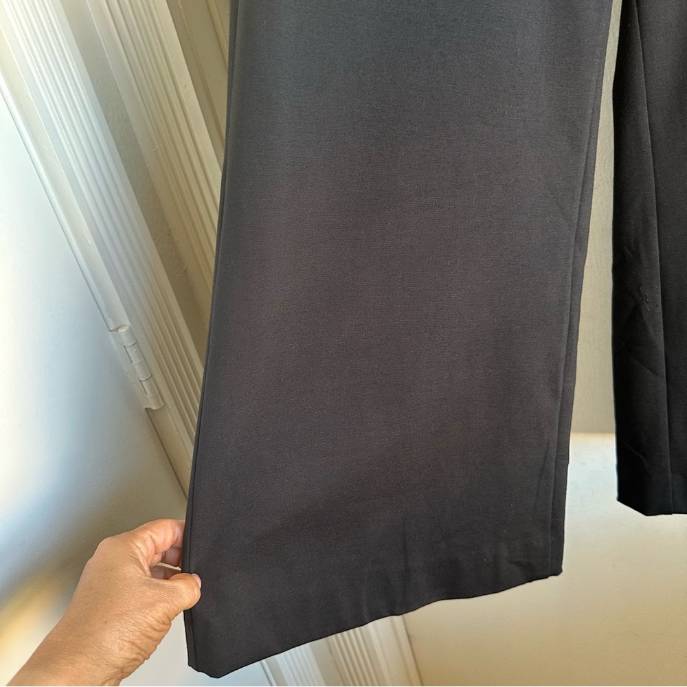 Ann Taylor The Sailor Dramatic Black Wide-Leg Stretchy Trousers Pants Size 16P - Picture 6 of 15